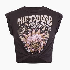 MICAS The Doors Graphic Crop T-shirt